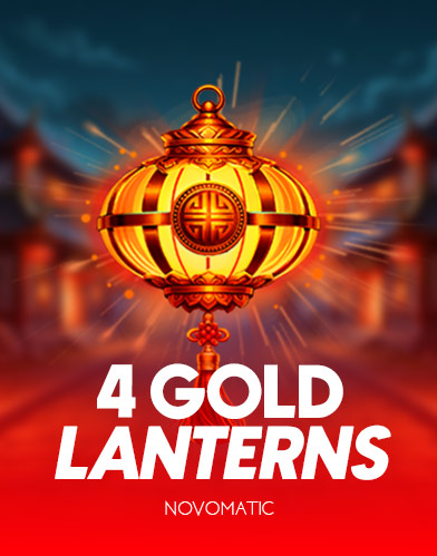 4 Gold Lanterns Hold & Win
